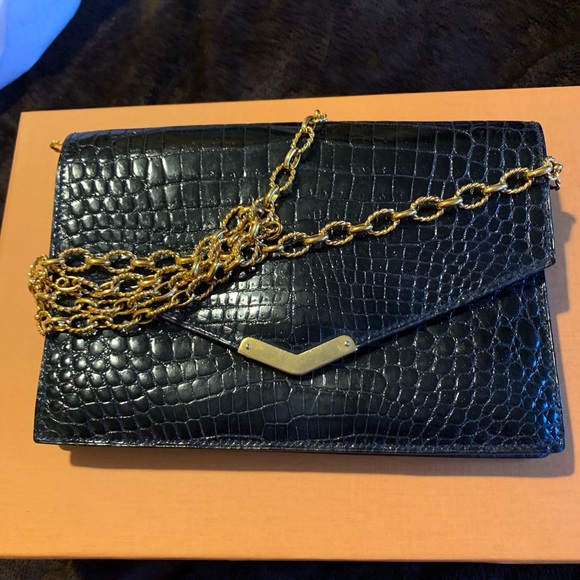 Handbags - Vintage Crocodile style skin in leather texture